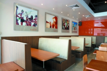 Booth Seating and Tables